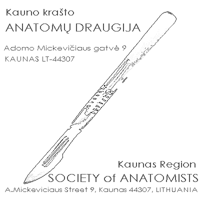  Society of Kaunas region anatomists